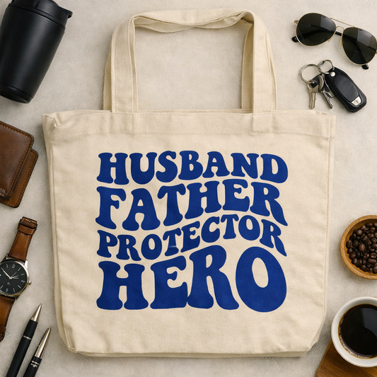 Father/Husband Tote Bag